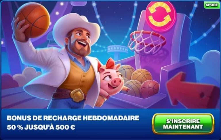 Spins Of Glory casino bonus recharge hebdomadaire