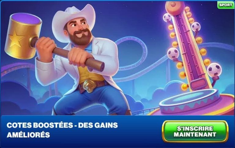 Spins Of Glory casino cotes boostées