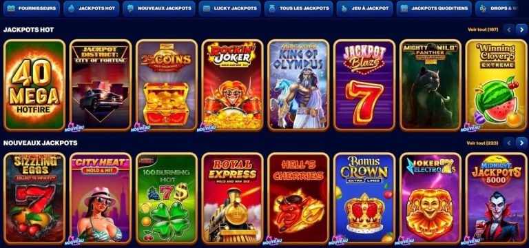 Spins Of Glory casino Jackpots