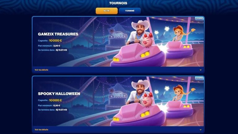 Spins Of Glory casino tournois